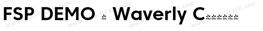 FSP DEMO - Waverly C字体转换